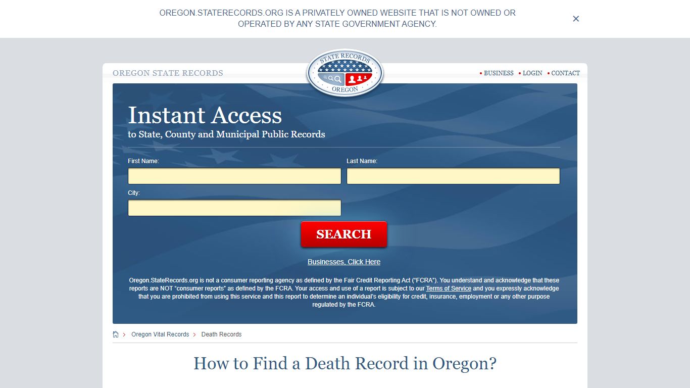 How to Find a Death Record in Oregon? - State Records